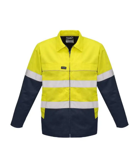 Picture of Syzmik, Mens Hi Vis Cotton Drill Jacket